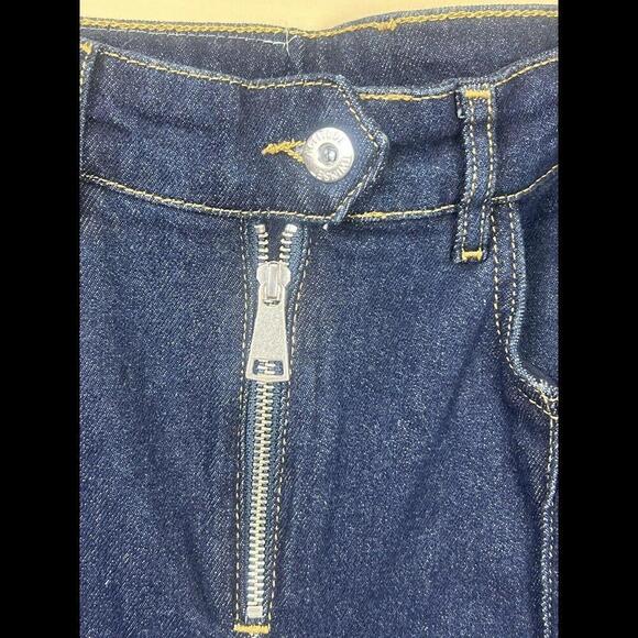 TWINSET Actitude 221AT2303 Women's‎ Straight Leg Jeans with fold Size 26 NWOT - Picture 4 of 7